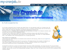 Tablet Screenshot of my-cronjob.de